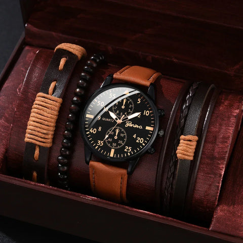 Business Quartz Wristwatch