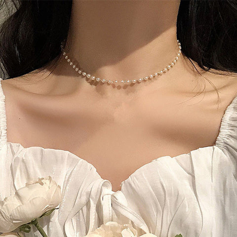 Pearl Choker Necklace